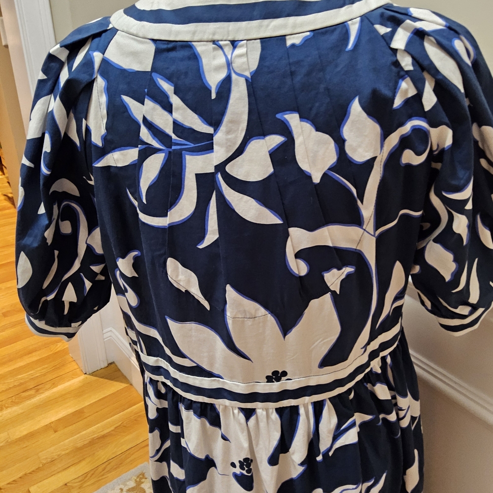 Gretchen Scott Designs Navy and White Floral Maxi Dress - Picture 6 of 6